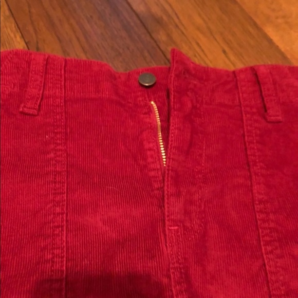 Old Navy red corduroy skirt - Picture 5 of 5